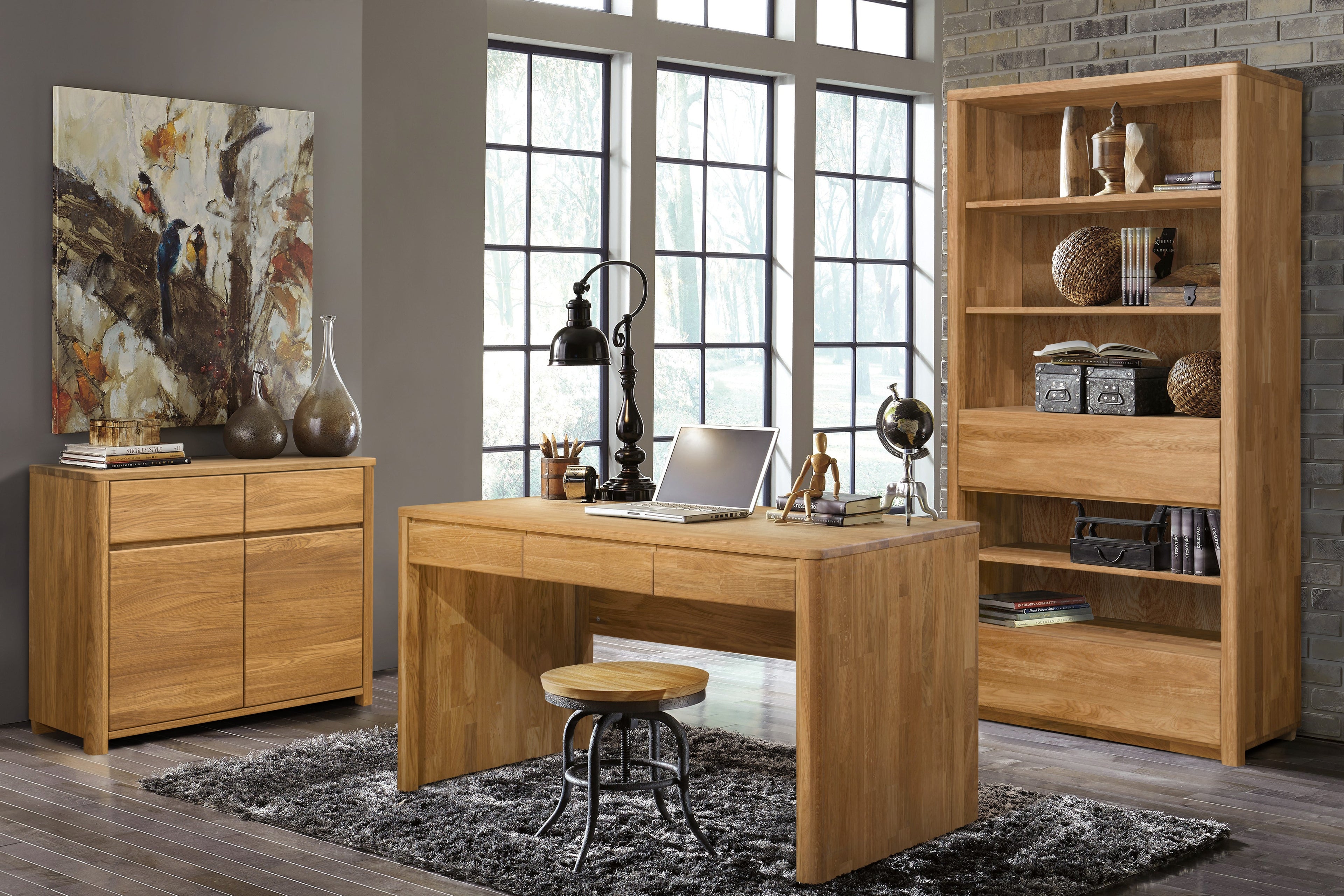 NordicStory, Schreibtisch, Sideboard, Kommode, Bücherregal, Büromöbel, Wohnmöbel