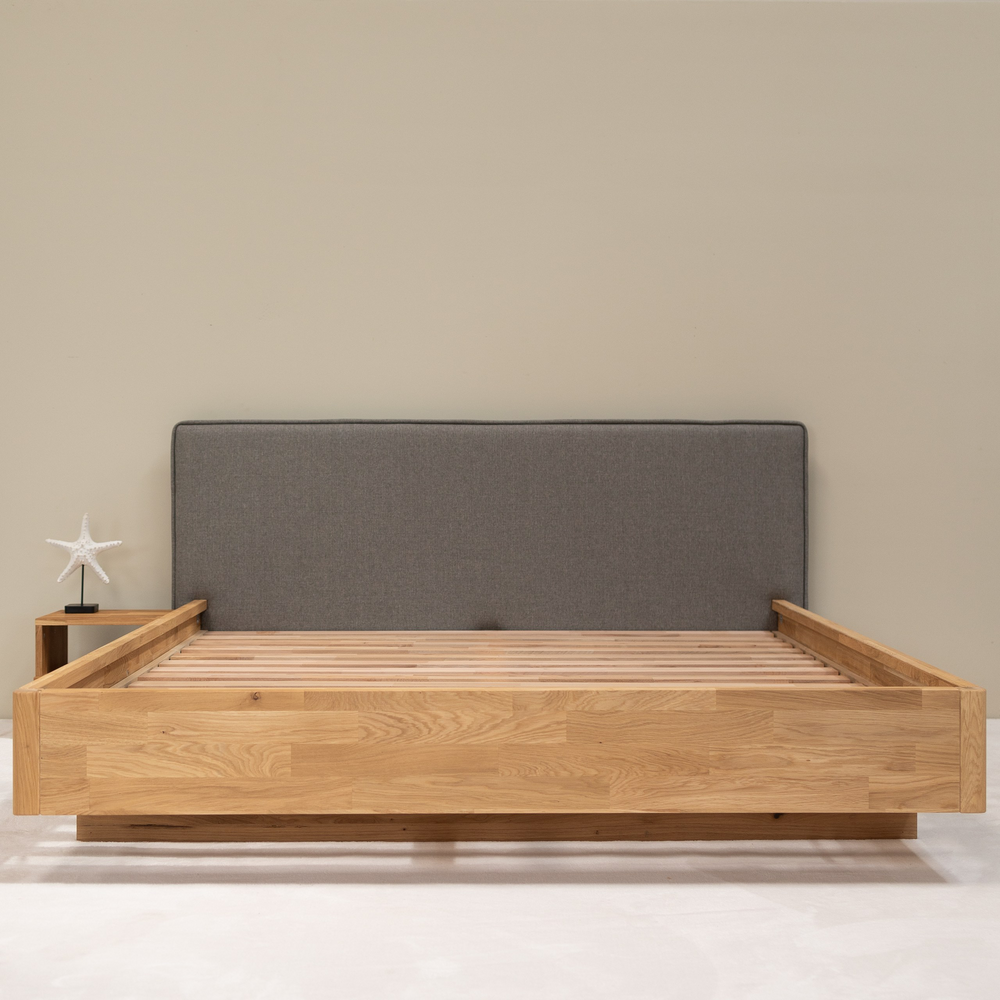 Eiche massiv Doppelbett Pola : NordicStory