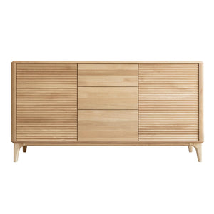 NordicStory Sideboard Kommode aus massiver Eiche Oxford 3.2.3