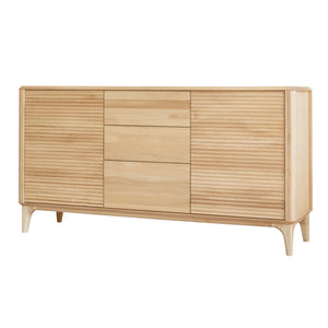 NordicStory Sideboard Kommode aus massiver Eiche Oxford 3.2.3