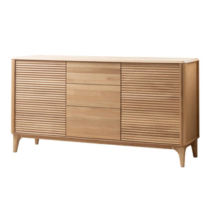 NordicStory Sideboard Kommode aus massiver Eiche Oxford 3.2.3