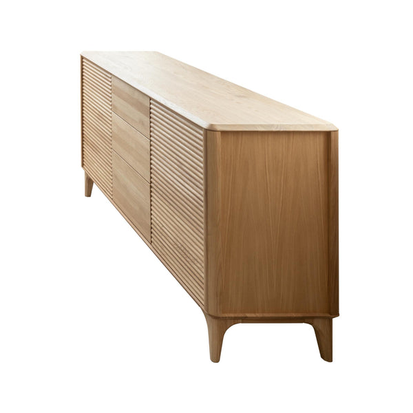 NordicStory Sideboard Kommode aus massiver Eiche Oxford 3.2.3