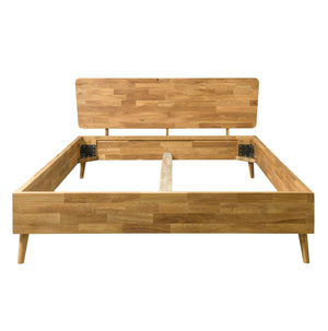 NordicStory Bett aus massiver Eiche Escandi7