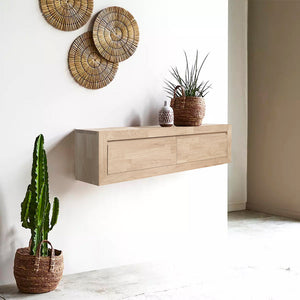 NordicStory schwebendes Sideboard aus massivem Eichenholz
