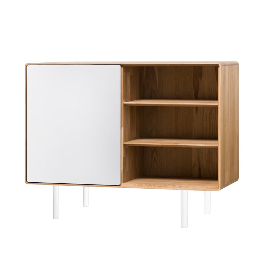 NordicStory Sideboard Kommode aus massiver Eiche Tokio 210
