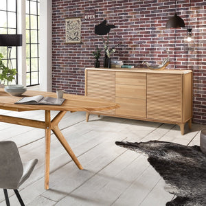 NordicStory Sideboard Kommode aus massiver Eiche Oxford 3.2.3