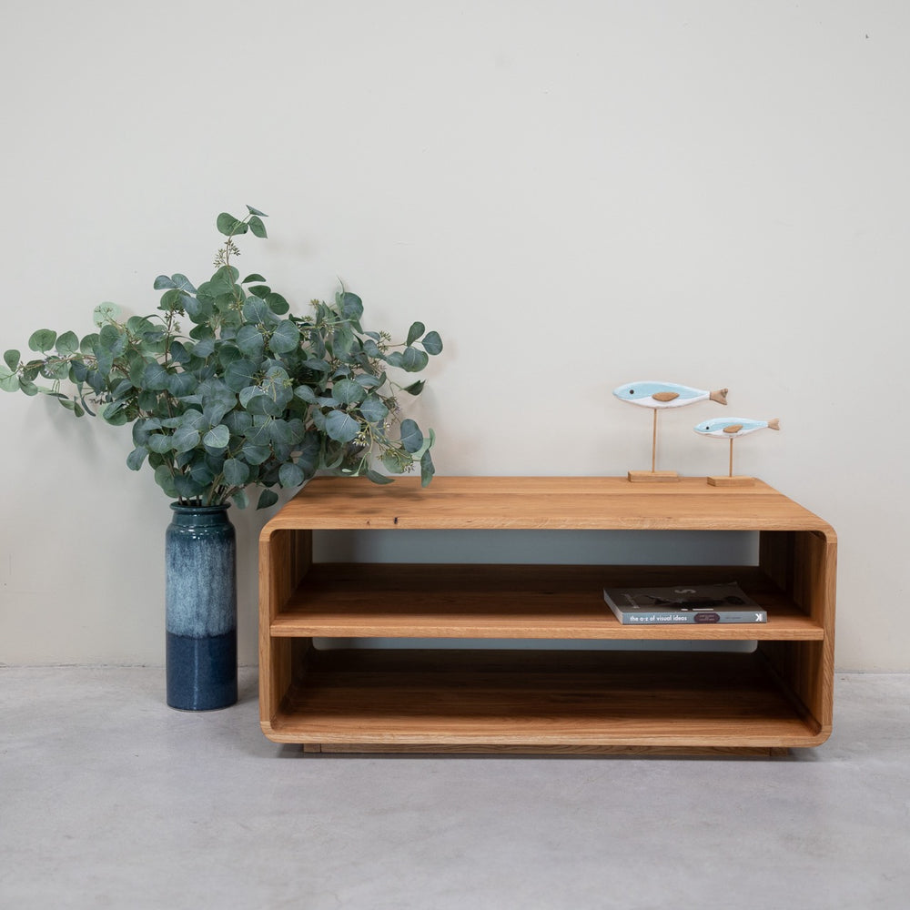 Couchtisch aus massiver Eiche Genf