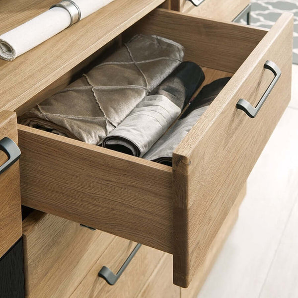 LoftStory Anrichte Kommode Eichenholz Mozaik 47 170 x 42 x 90 cm.