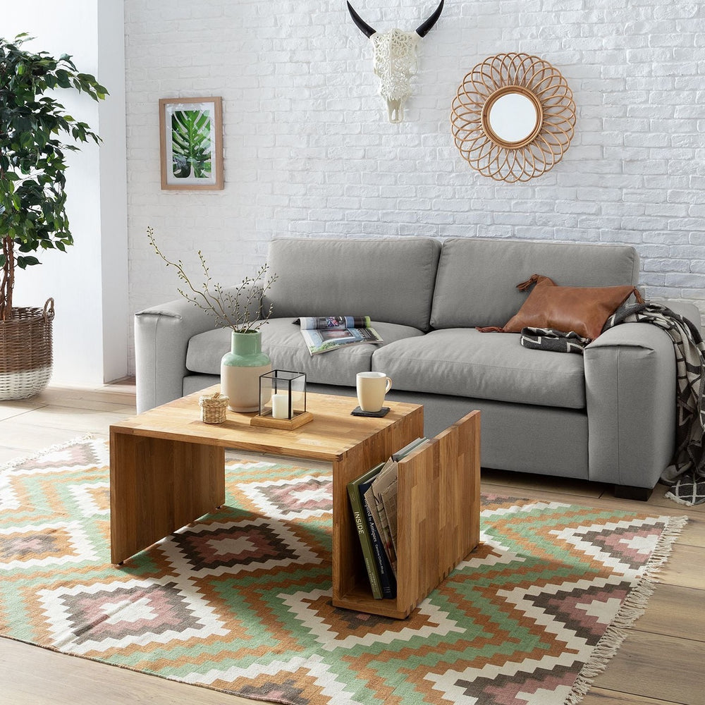 NordicStory Couchtisch aus massiver Eiche