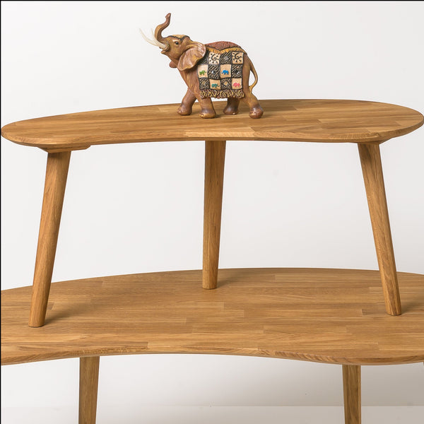 Wohnzimmer Couchtisch Eiche Massivholz nordico