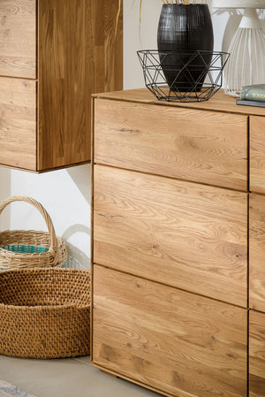 NordicStory Sideboard Kommode Kommode in Eiche massiv