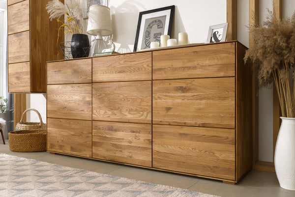 NordicStory Sideboard Kommode Kommode in Eiche massiv