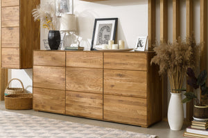 NordicStory Sideboard Kommode Kommode in Eiche massiv