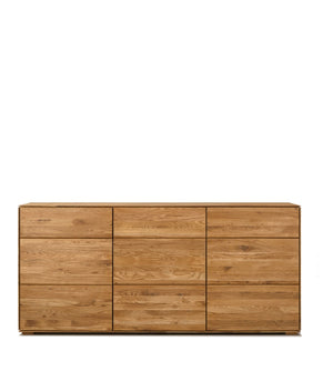 NordicStory Sideboard Kommode aus massiver Eiche Wohnzimmer modern nordisch nordisches skandinavisches Design