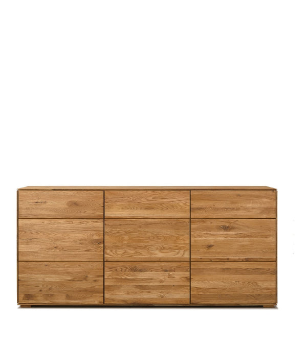 NordicStory Sideboard Kommode aus massiver Eiche Wohnzimmer modern nordisch nordisches skandinavisches Design