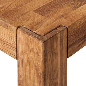 NordicStory Ausziehbarer Esstisch aus massivem Eichenholz