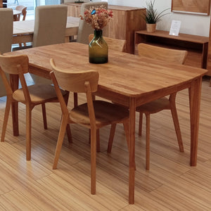 NordicStory Ausziehbarer Esstisch aus massivem Eichenholz