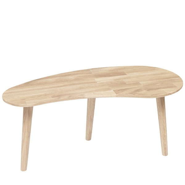 NordicStory Stapelbarer Couchtisch aus massiver Eiche