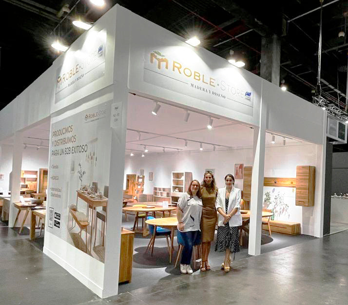 Roble.Store, Nordic Story, Feria Hábitat de Valencia, Massivholzmöbel aus Eiche