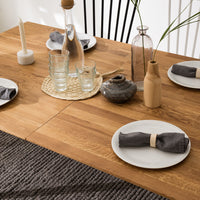 Tisch aus massiver Eiche, skandinavischer Stil 