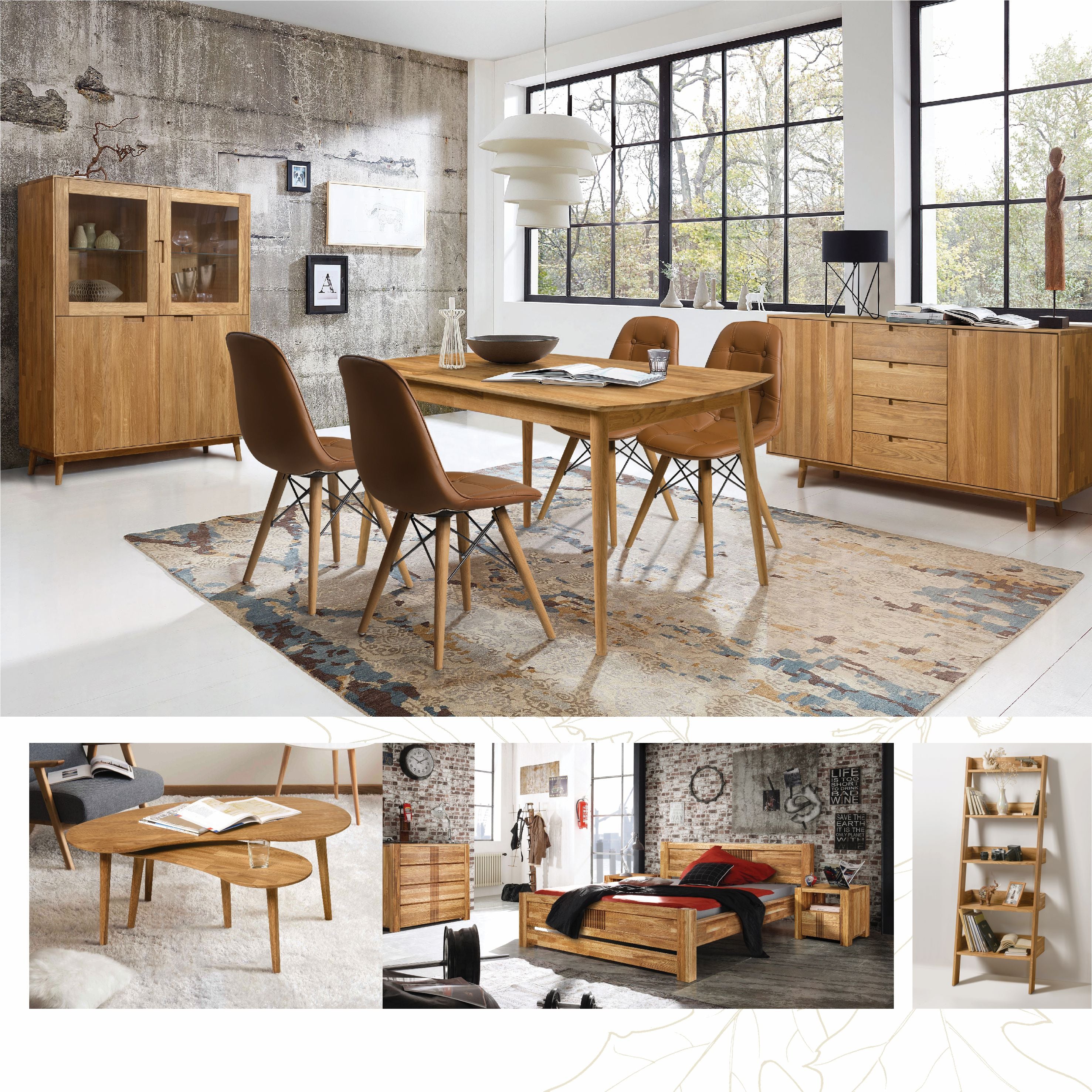 NordicStory Massivholzmöbel Eiche nordisches Design