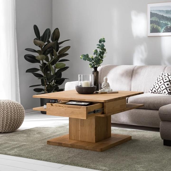 Nordic Design, Eiche Couchtisch, Massivholz, NordicStory