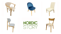 NordicStory Stühle aus massiver Eiche im skandinavisch-nordischen Stil