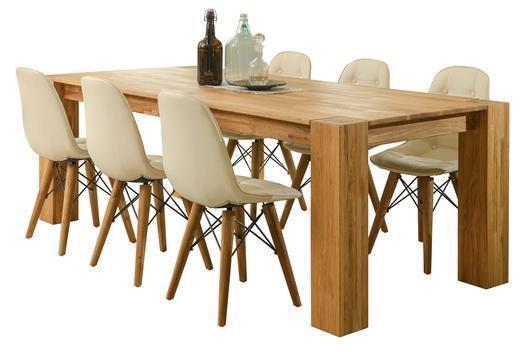 Mit welcher Art von Tisch sollte ein Holzstuhl kombiniert werden?