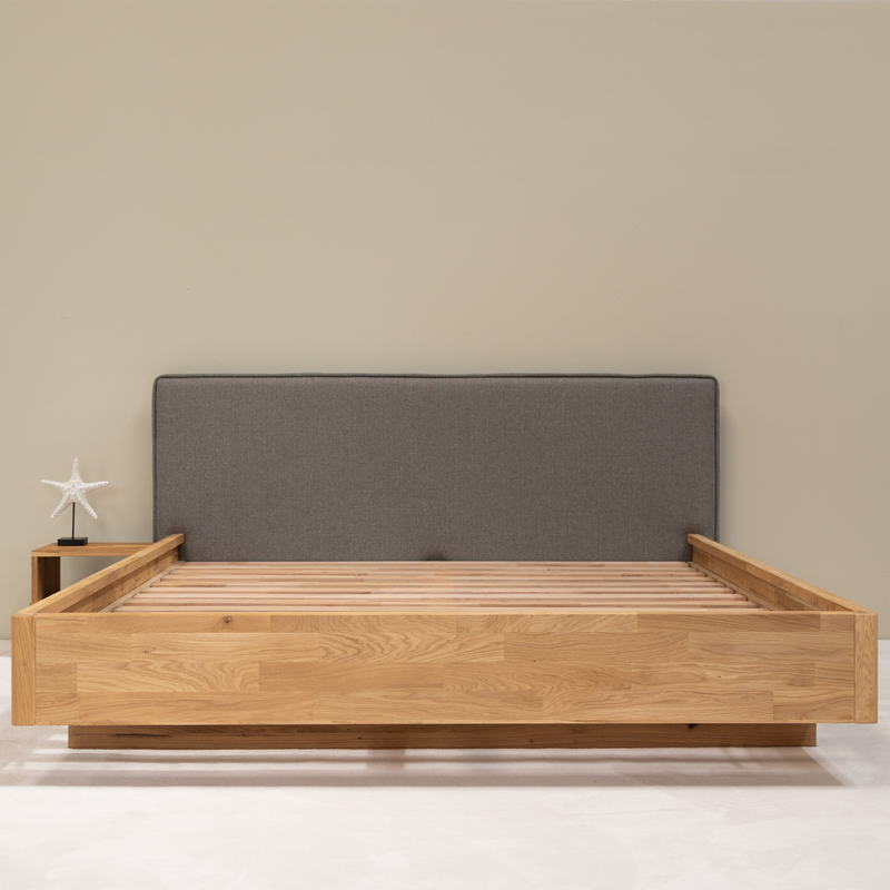 Eiche massiv Doppelbett Pola : NordicStory
