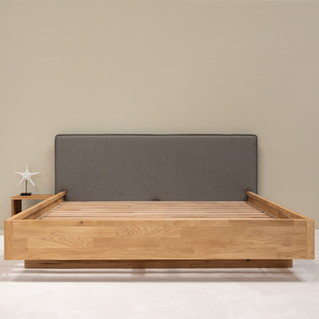 Eiche massiv Doppelbett Pola : NordicStory