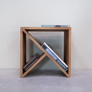 Beistelltisch, Eiche massiv Nachttisch Dänemark, 45 x 30 x 45 cm | NordicStory