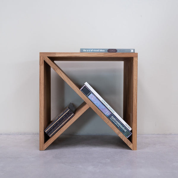 Beistelltisch, Eiche massiv Nachttisch Dänemark, 45 x 30 x 45 cm | NordicStory