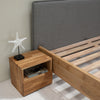 Eiche massiv Doppelbett Pola : NordicStory