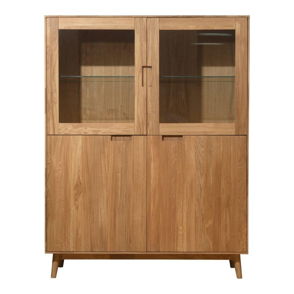Kleiderschrank Escandi 3 aus massiver Eiche, 120 x 45 x 155 cm | NordicStory
