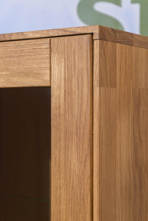 Kleiderschrank Escandi 3 aus massiver Eiche, 120 x 45 x 155 cm | NordicStory