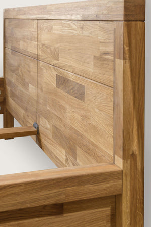 Bett Eiche massiv Next, 140 x 200 cm / 160 x 200 cm / 180 x 200 cm | NordicStory