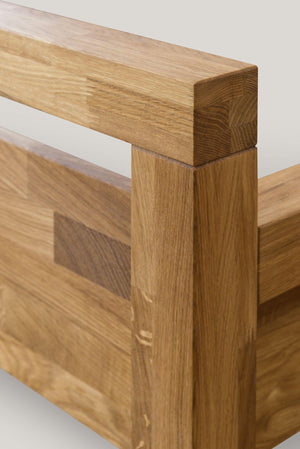 Bett Eiche massiv Next, 140 x 200 cm / 160 x 200 cm / 180 x 200 cm | NordicStory