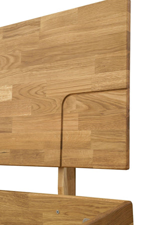 Bett Sarah Eiche massiv, 90 x 200 cm / 140 x 200 cm / 160 x 200 cm / 180 x 200 cm | NordicStory