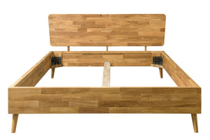 Escandi Bett Eiche massiv, 140 x 200 cm / 160 x 200 cm / 180 x 200 cm | NordicStory