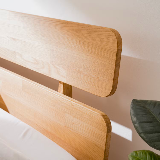 Massivholzbett Escandi 2, 140 x 200 cm / 160 x 200 cm / 180 x 200 cm | NordicStory