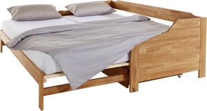 Ausziehbares Bett aus massiver Eiche Frida | NordicStory
