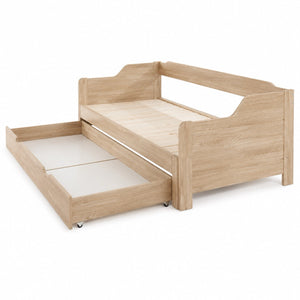 Ausziehbares Bett aus massiver Eiche Frida | NordicStory
