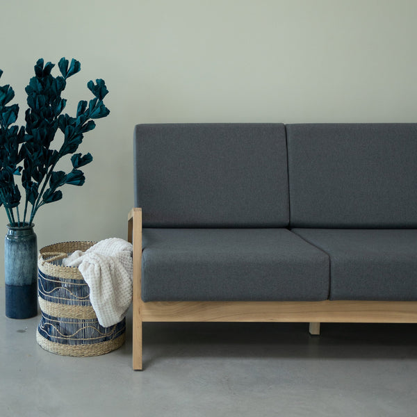 3-Sitzer-Sofa aus Massivholz Sweden | VESKOR