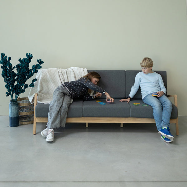 3-Sitzer-Sofa aus Massivholz Sweden | VESKOR