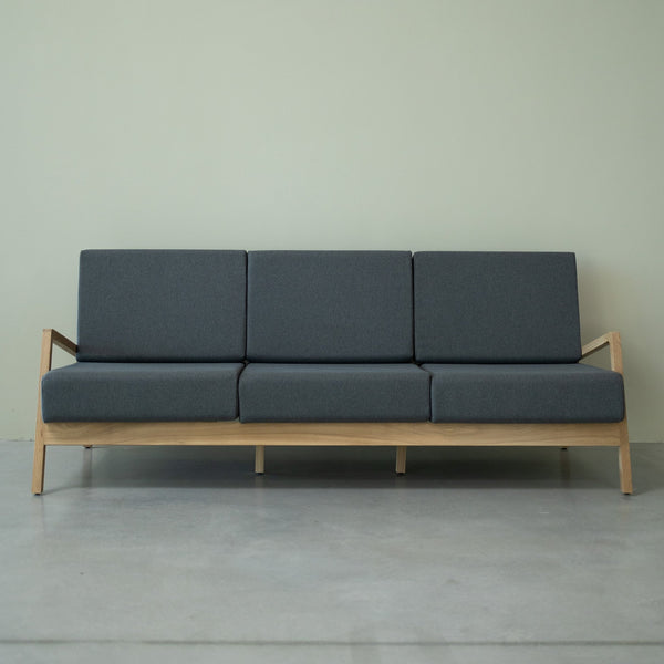3-Sitzer-Sofa aus Massivholz Sweden | VESKOR