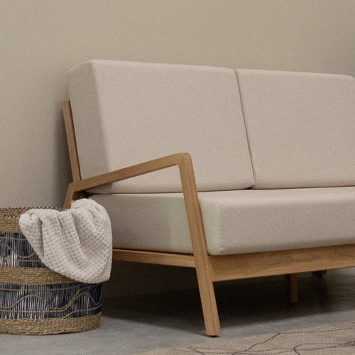 3-Sitzer-Sofa aus Massivholz Sweden | VESKOR