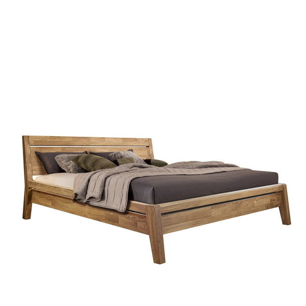 Bett aus massiver Eiche Bridget | NordicStory