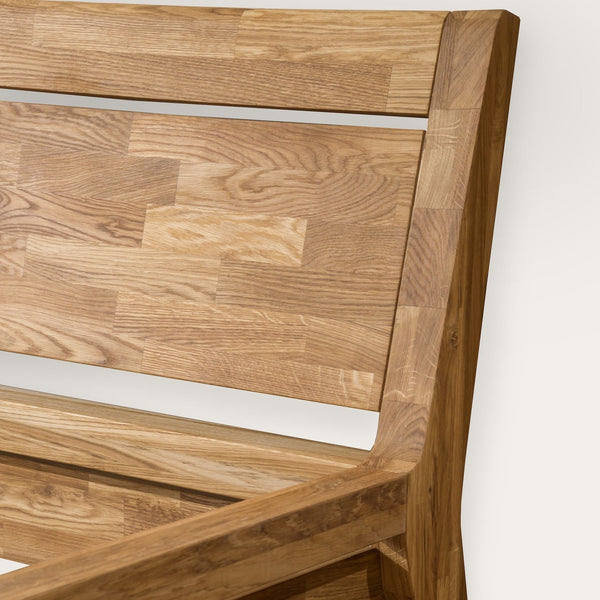 Bett aus massiver Eiche Bridget | NordicStory