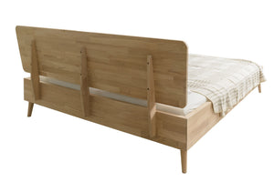 Bett aus massiver Eiche Escandi | NordicStory
