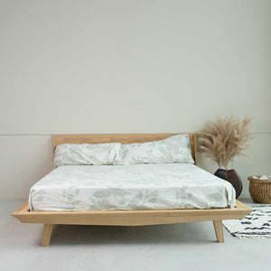 Bett aus massiver Eiche Malmo | VESKOR